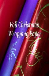 Photos of Wrapping Foil Paper