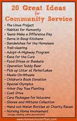Pictures of Community Service Projects For Teens