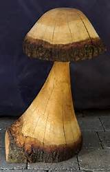Images of Mushroom Wood Carvings