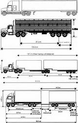 Dimensions Of A Semi Truck Trailer Images