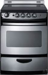 Pictures of Electric Range Knobs In Front