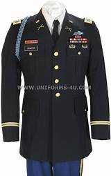 Army Dress Blues Officer Rank