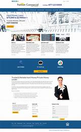 Commercial Mortgage Website Templates Pictures