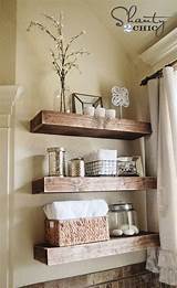 Decorative Shelves For Bathrooms Images