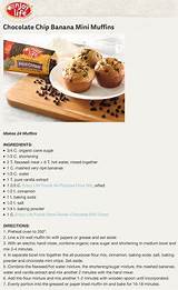 Little Bites Chocolate Chip Muffins Ingredients