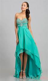 Pictures of Plus Size High Low Prom Dresses Cheap
