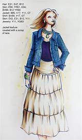 Sketch Fashion Pictures