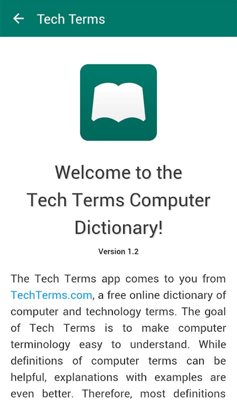 Photos of Technology Terminology Dictionary
