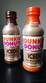Pictures of Iced Coffee Dunkin Donuts Caffeine