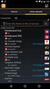 Pictures of Best Android Package Tracking App