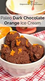 Orange Chocolate Ice Cream Images