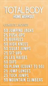 Total Body Workout At Home Images