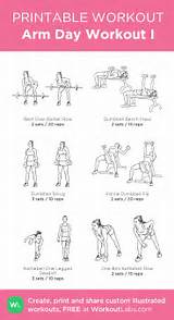 Arm Workouts List Pictures