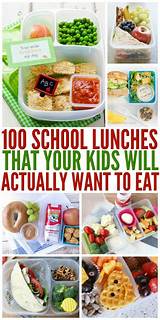 Pictures of Healthy Cold Lunch Ideas For School