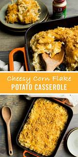 Hashbrown Casserole With Potato Chip Topping