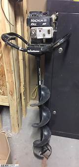 Gas Powered Ice Fishing Auger