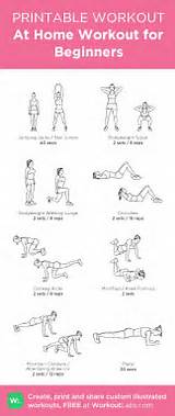 Pictures of Workout Routines Printable