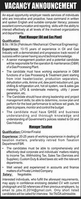Gas Manager Jobs Images