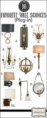 Pictures of Wall Sconce With Electrical Cord
