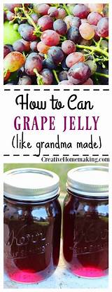 Photos of Old Fashioned Grape Jelly Recipe