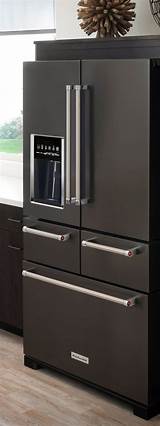 Photos of Black Stainless Refrigerator
