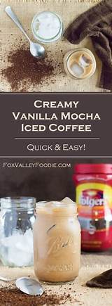 Easy Vanilla Iced Coffee Recipe Pictures