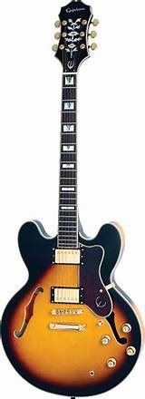 Epiphone Semi Hollow Models Pictures
