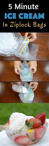 Photos of How To Make Ice Cream In A Ziplock Bag