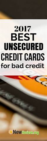 The Best Unsecured Credit Cards For Bad Credit