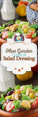 Pictures of The Olive Garden Salad Dressing Recipe