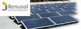 Pictures of Flat Roof Solar Panel Mounting System