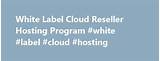 White Label Cloud Hosting Images