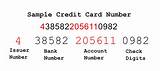An Example Of A Credit Card Number Images