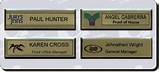 Name Badges With Company Logo