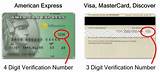 Images of What Credit Cards Have 4 Digit Security Codes
