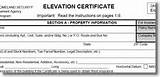 Photos of Elevation Certificate For Flood Insurance Free