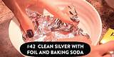 Pictures of Clean Silver Foil Baking Soda