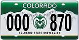 Pictures of Colorado Dmv License Plates