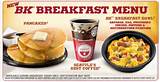 Burger King Breakfast Delivery Images