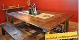 Barn Wood Table Plans Pictures