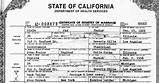 Public Marriage License California Pictures
