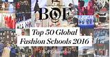 Top Ten Fashion Schools In The World