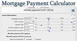 Calculator Mortgage Payment