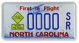 Photos of North Carolina License Plate Designs
