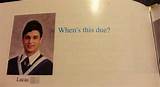 Photos of Funny Things To Put In A Yearbook