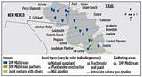 Natural Gas Processing Plants Map