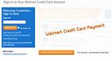 Walmart Credit Card Payment Online Login Photos
