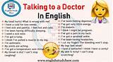 How To Talk To Doctor In English Images