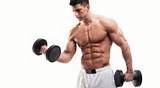 Images of Muscle Exercise In Gym