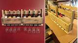 How To Build A Wall Mounted Wine Rack Images